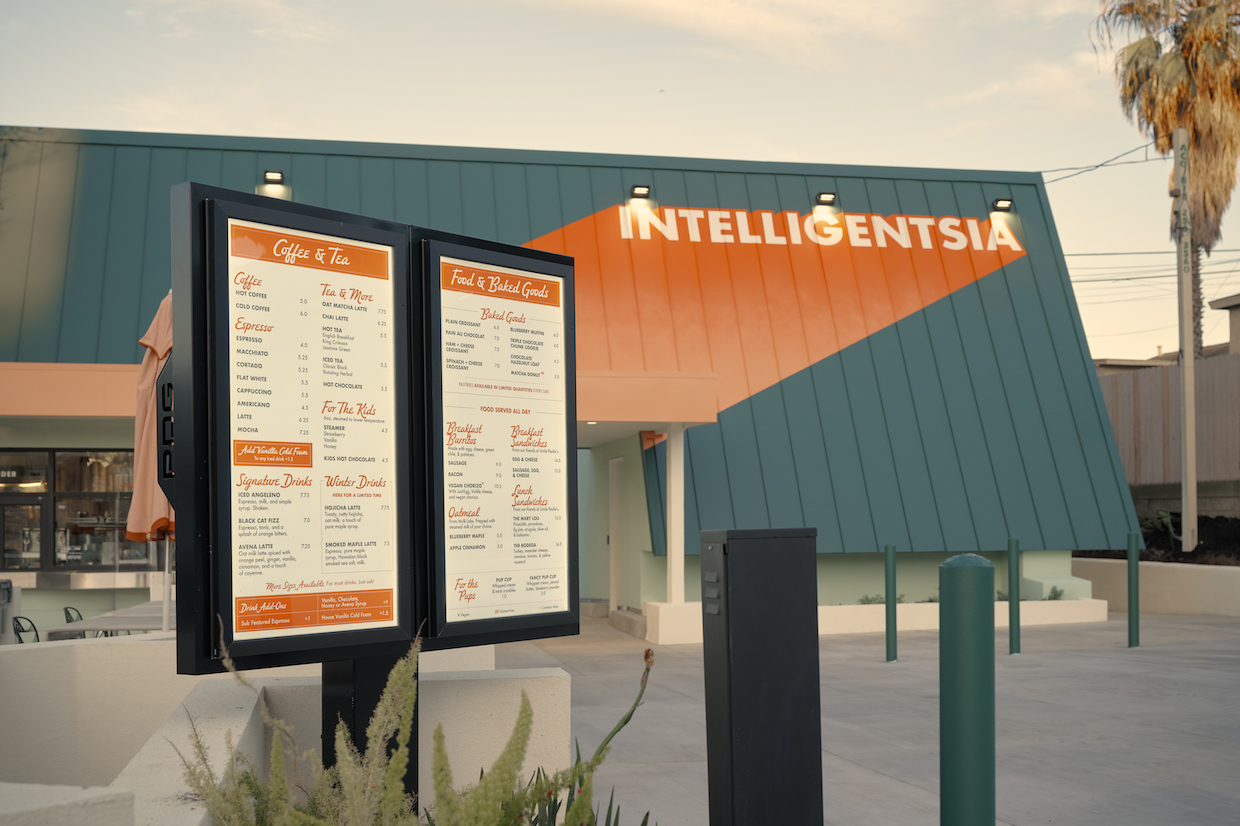 Intelligentsia drive-through Santa Monica LA menu
